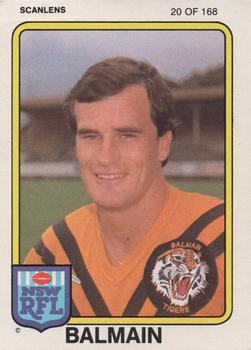 1981 Scanlens #20 Mal Creevey Front